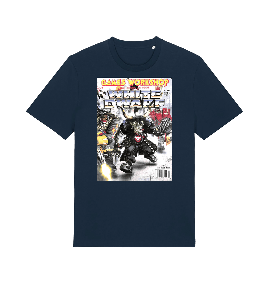 French Navy Printed T-shirt Front